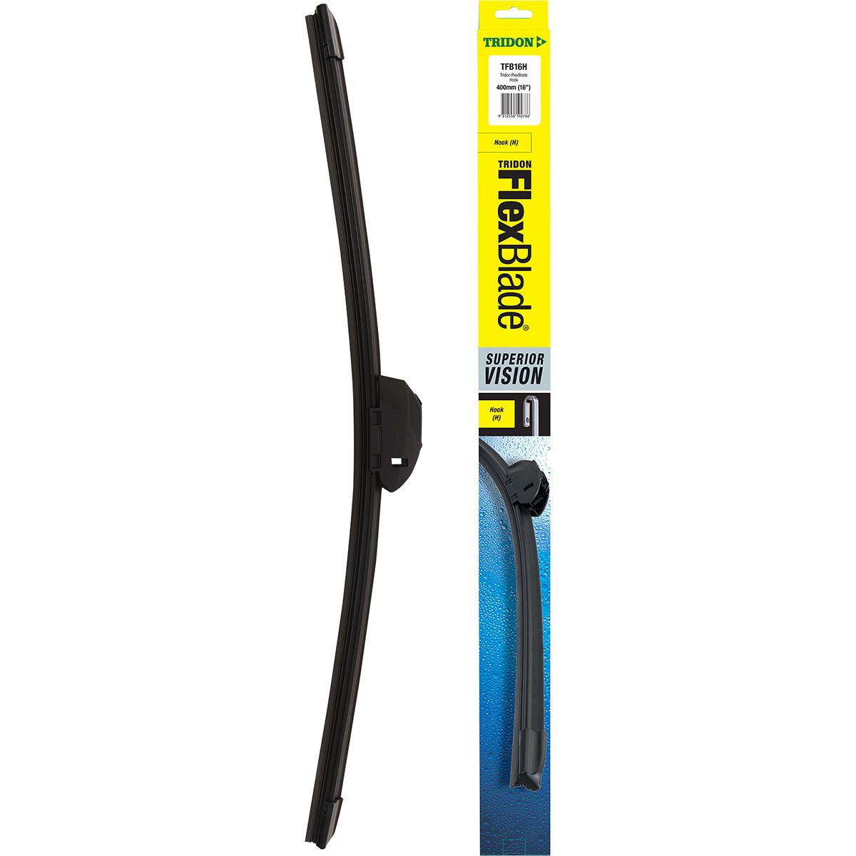 Tridon FlexBlade Wiper 400mm (16") Single - TFB16H, , scaau_hi-res