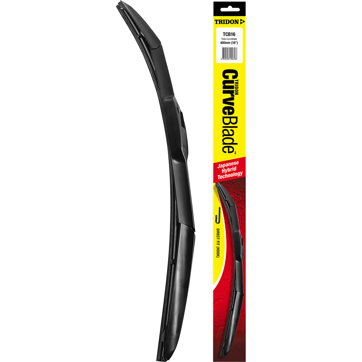 Tridon CurveBlade Wiper 405mm (16") Single - TCB16, , scaau_hi-res