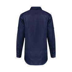 Hard Yakka Koolgear Vented Long-Sleeved Shirt Navy Navy M, Navy, scaau_hi-res