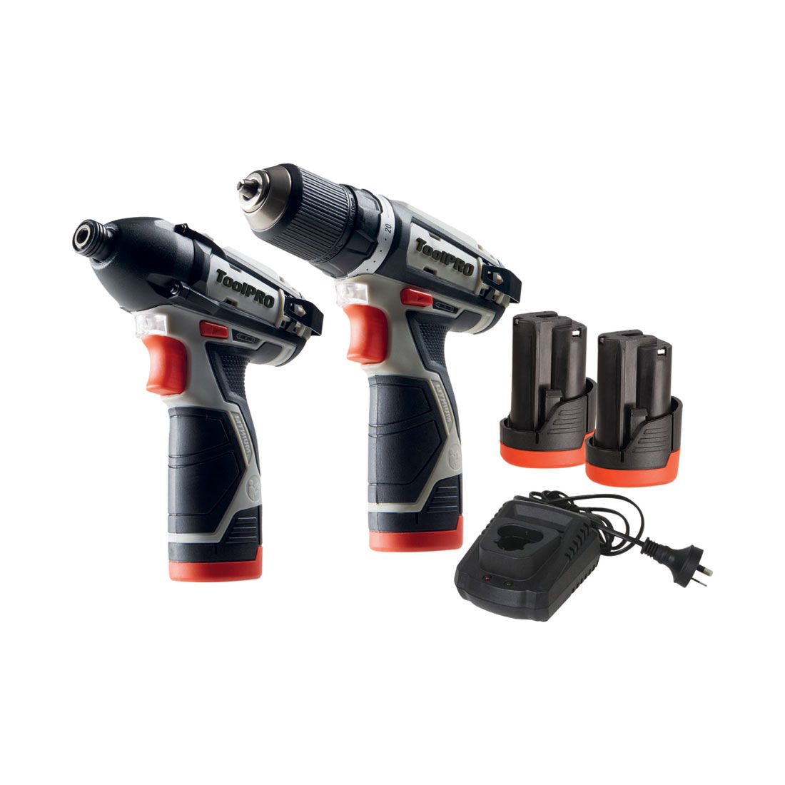 ToolPRO 12V Drill & Impact Driver Kit 2.0Ah, , scaau_hi-res