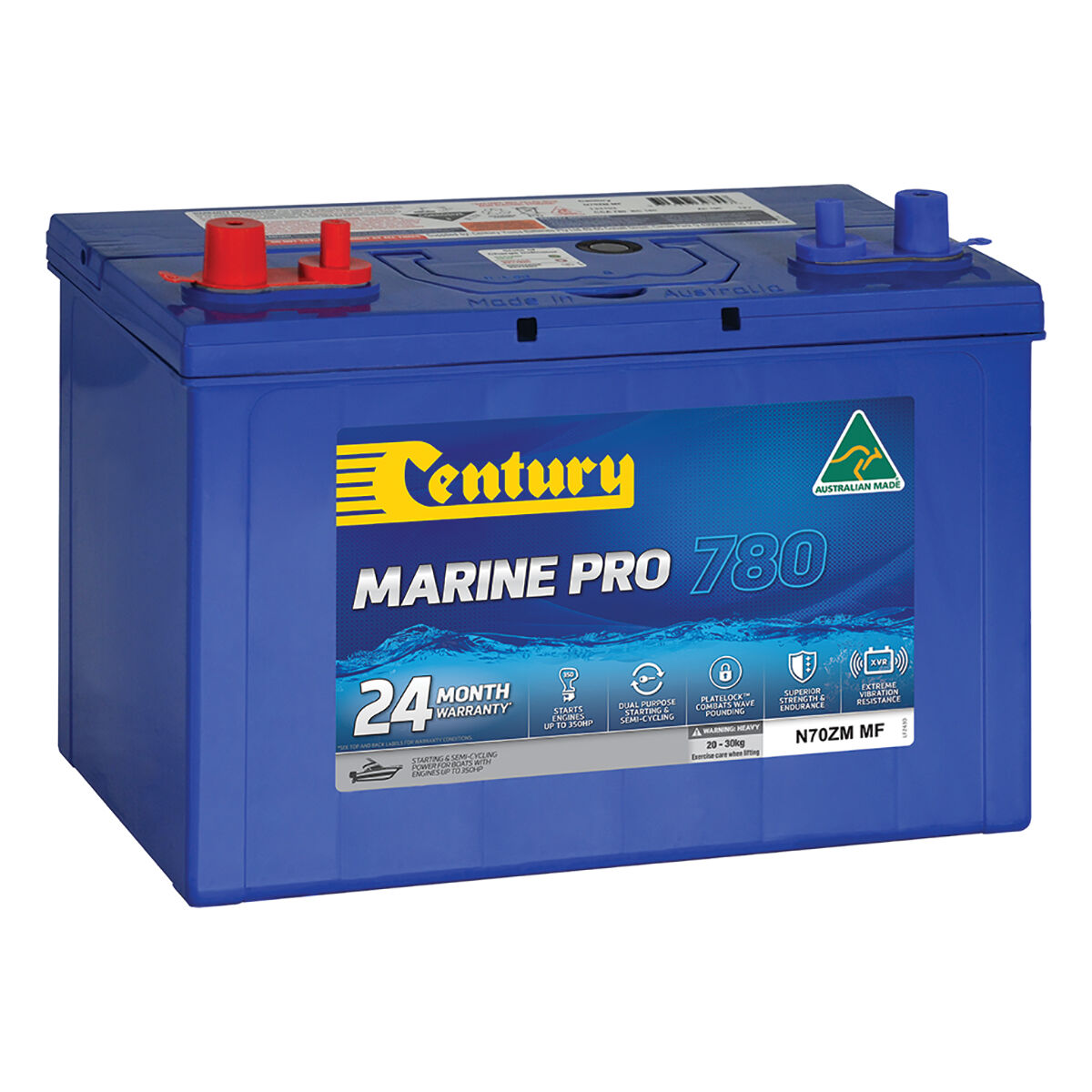 Century Marine Pro Battery MP780/N70ZM MF, , scaau_hi-res