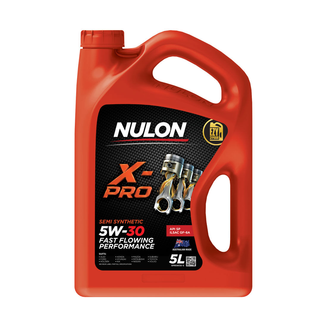 Nulon X-PRO 5W-30 Fast Flowing Performance Engine Oil - 5W-30 5 Litre, , scaau_hi-res