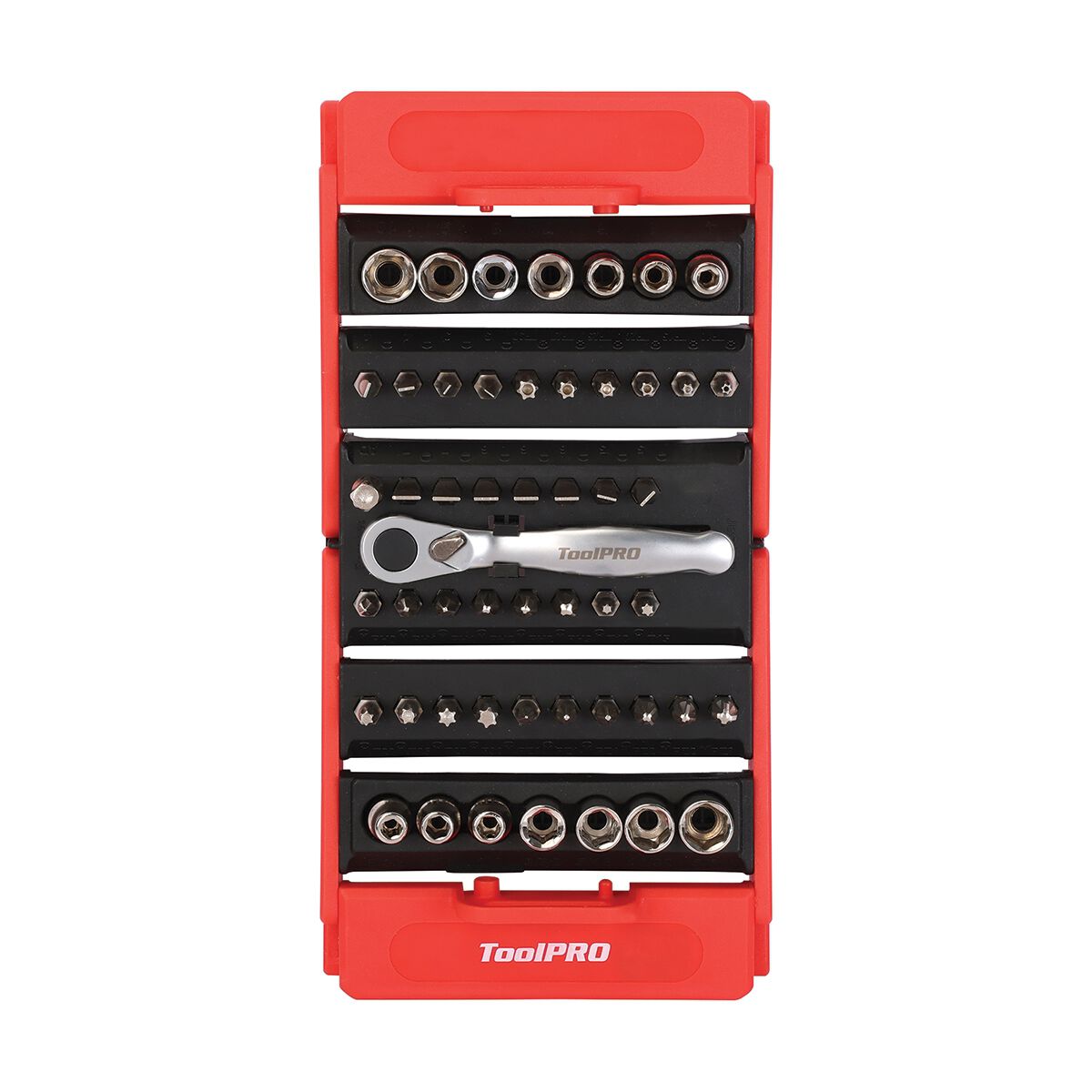 ToolPRO Screwdriver Socket & Bit Set 53 Piece, , scaau_hi-res