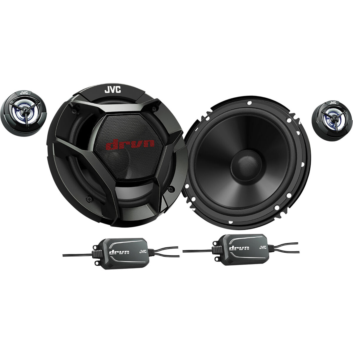 JVC 6.5 Inch Component Speaker Set CS-DR601C, , scaau_hi-res