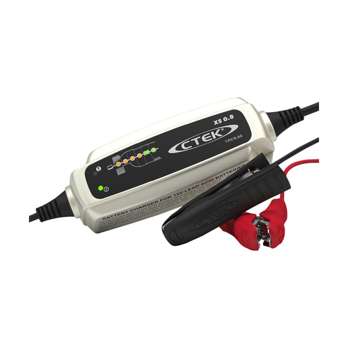 CTEK Battery Charger 12V 0.8 Amp 6 Stage - XS0.8, , scaau_hi-res