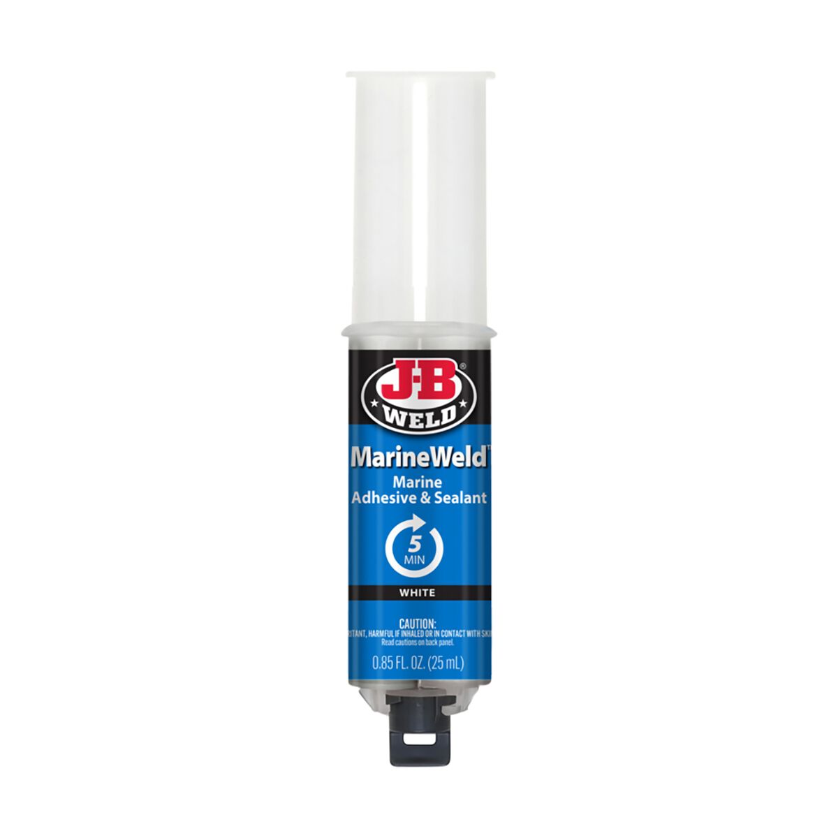 JB Weld MarineWeld Syringe 25mL White 50172, , scaau_hi-res