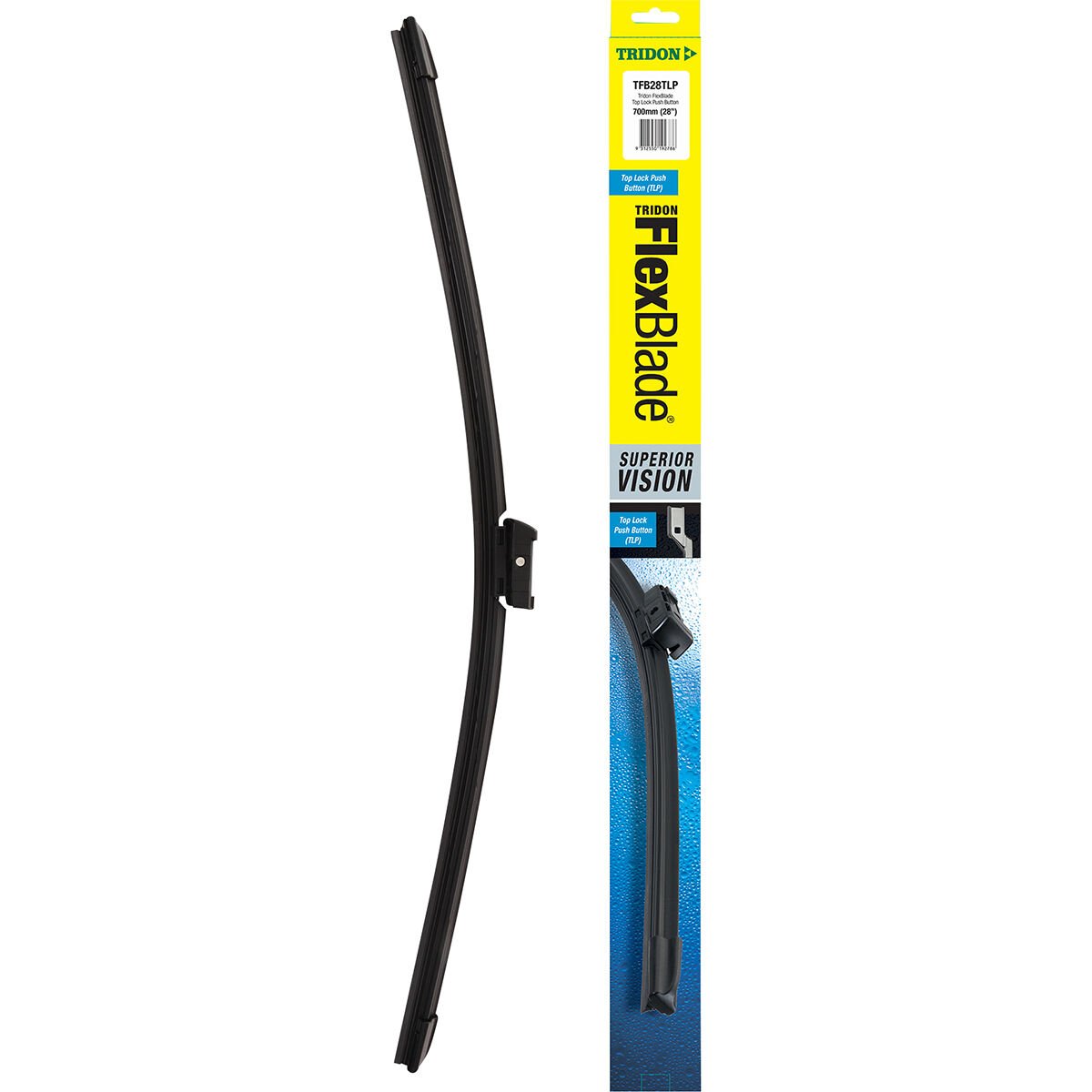 Tridon FlexBlade Wiper 700mm (28") Single - TFB28TLP, , scaau_hi-res