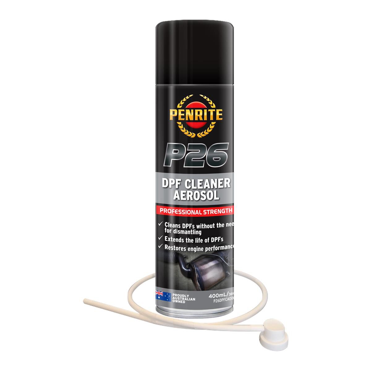 Penrite DPF Cleaner P26 400mL, , scaau_hi-res