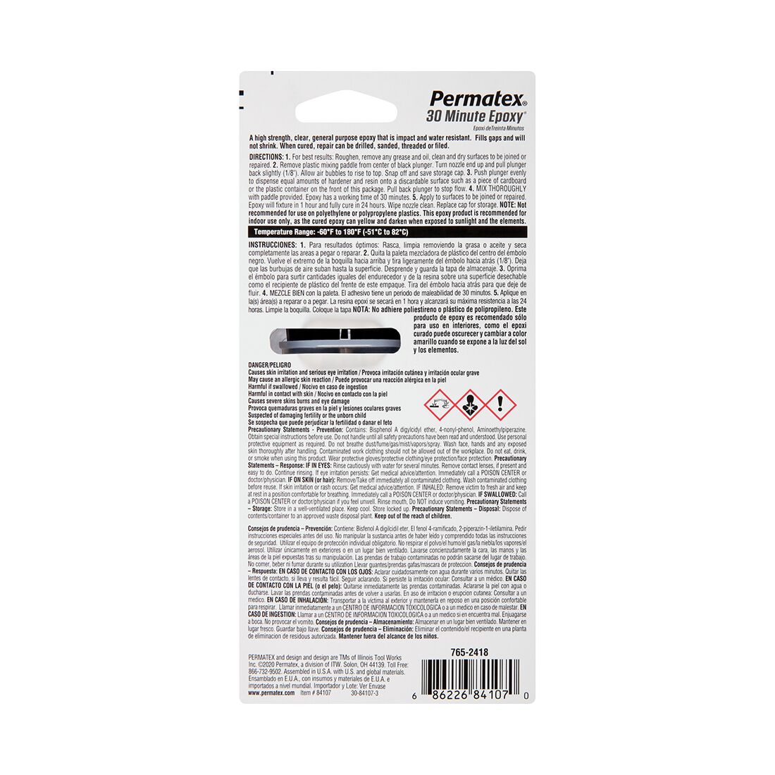 Permatex Permapoxy High Strength 30 Minute Epoxy 25ml, , scaau_hi-res