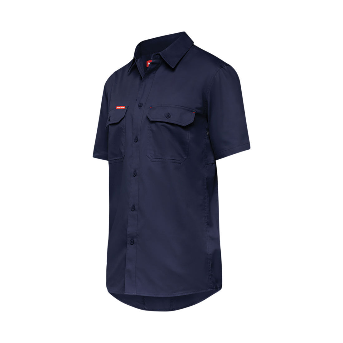 Hard Yakka Koolgear Vented Short-Sleeved Shirt Navy Navy M, Navy, scaau_hi-res