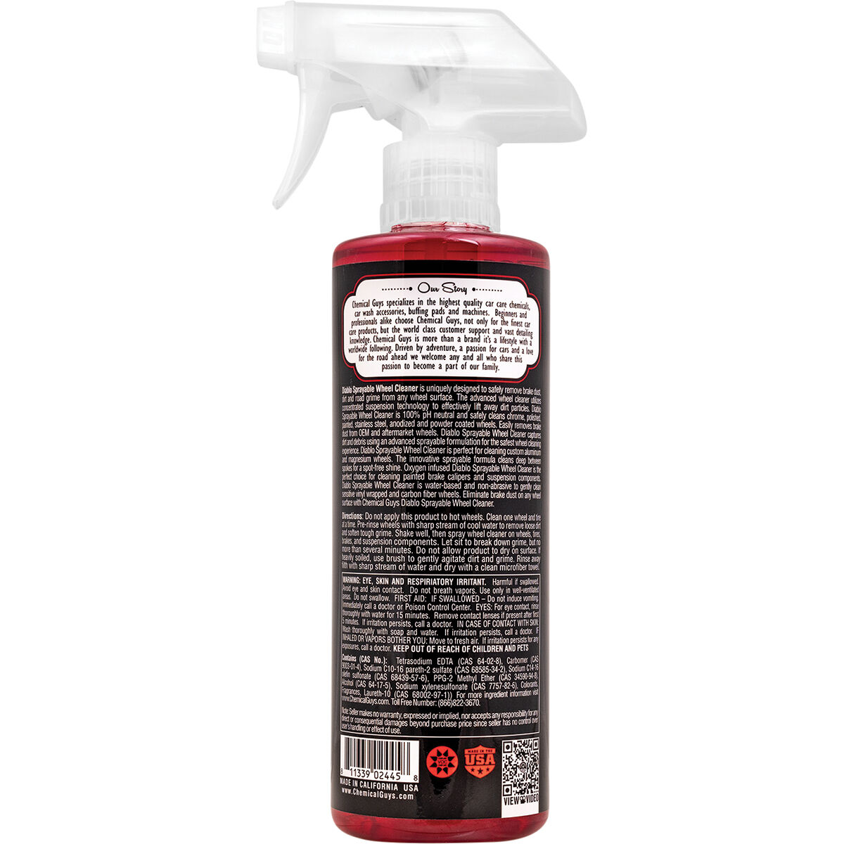 Chemical Guys Diablo Wheel Cleaner 473mL, , scaau_hi-res