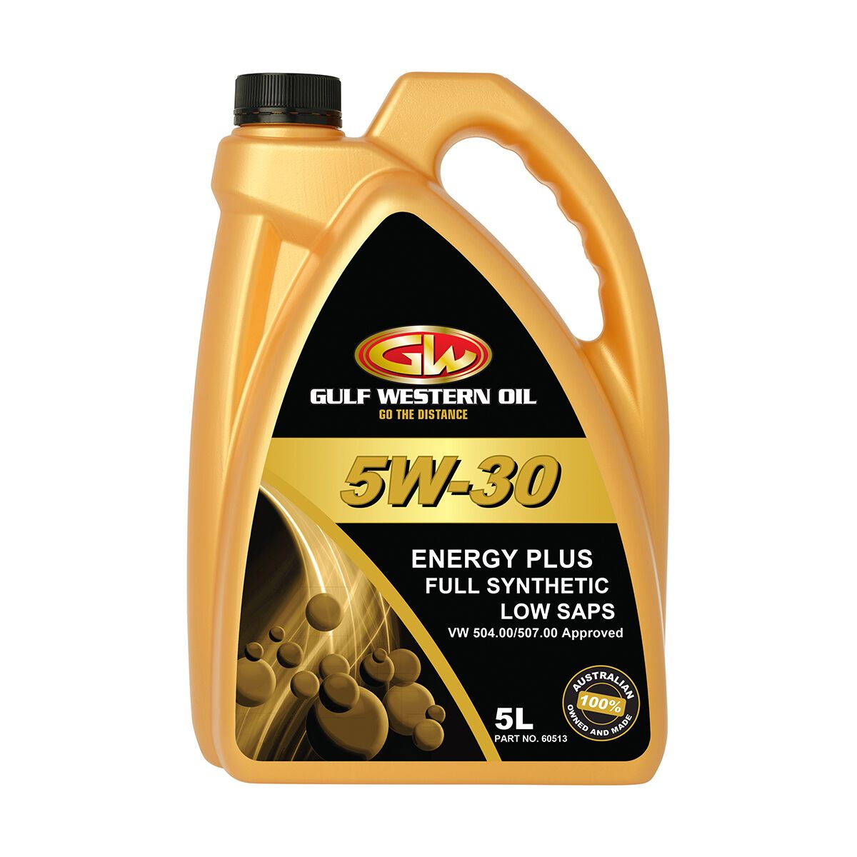 Gulf Western Energy Plus Engine Oil - 5W-30 5 Litre, , scaau_hi-res