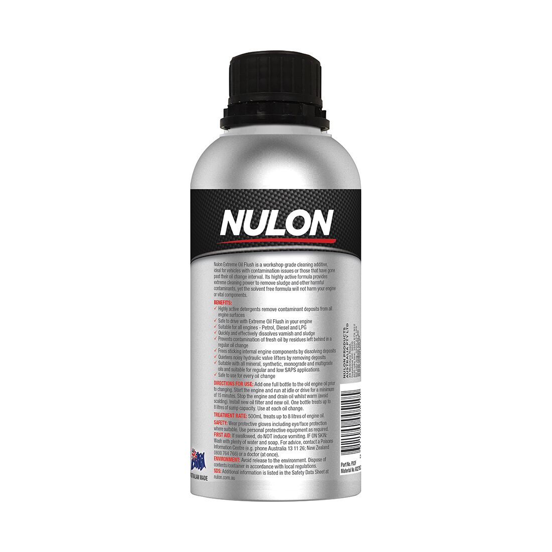 Nulon Pro Strength Extreme Oil Flush - 500mL, , scaau_hi-res
