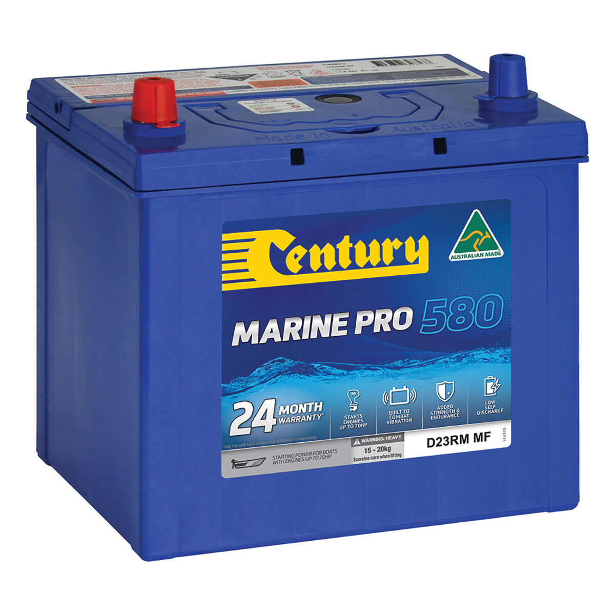 Century Marine Pro Battery MP580/DR23RM MF, , scaau_hi-res