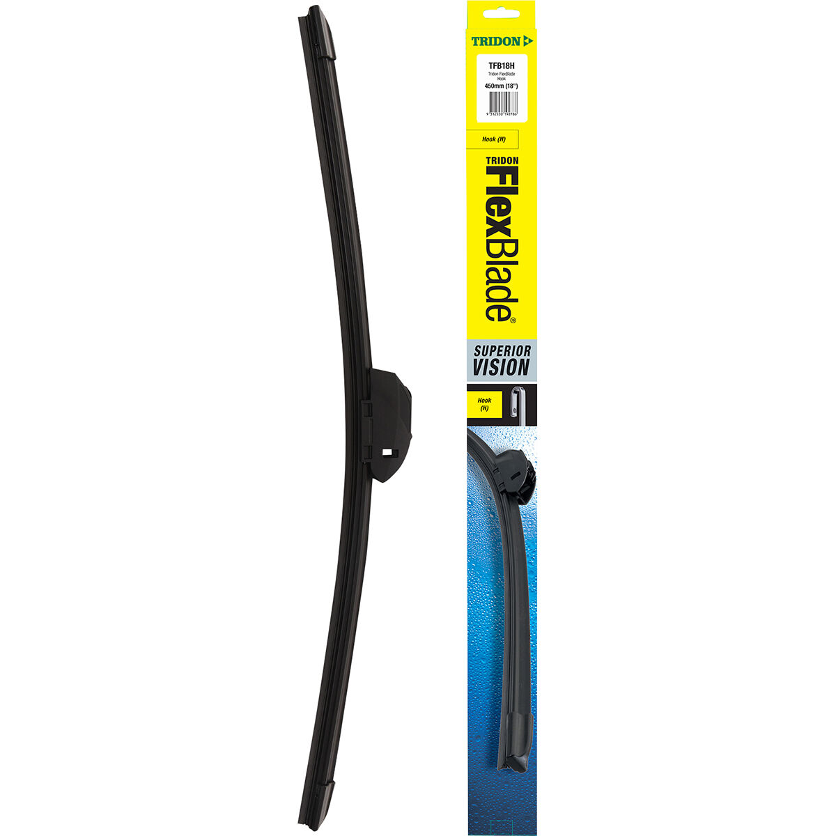 Tridon FlexBlade Wiper 450mm (18") Single - TFB18H, , scaau_hi-res