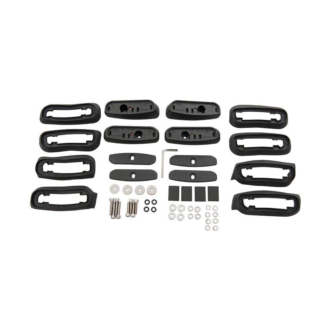 Rhino-Rack RCP Base Kit x4 to Suit VW Amarok Feb 2011 On RCP24-BK, , scaau_hi-res