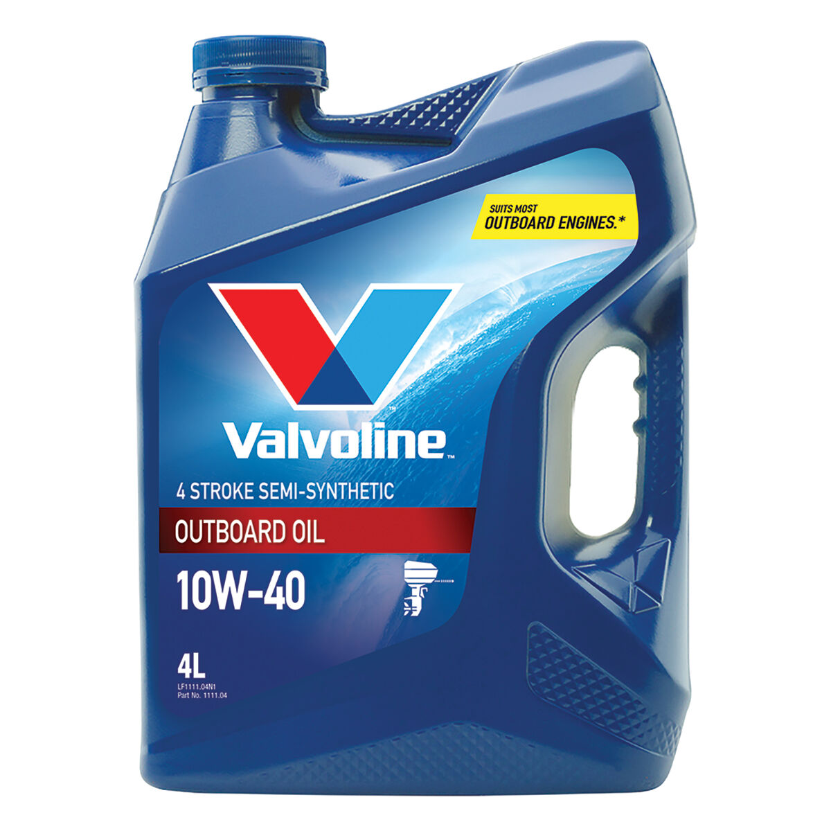 Valvoline 4 Stroke High Performance Outboard Oil - 4 Litre, , scaau_hi-res