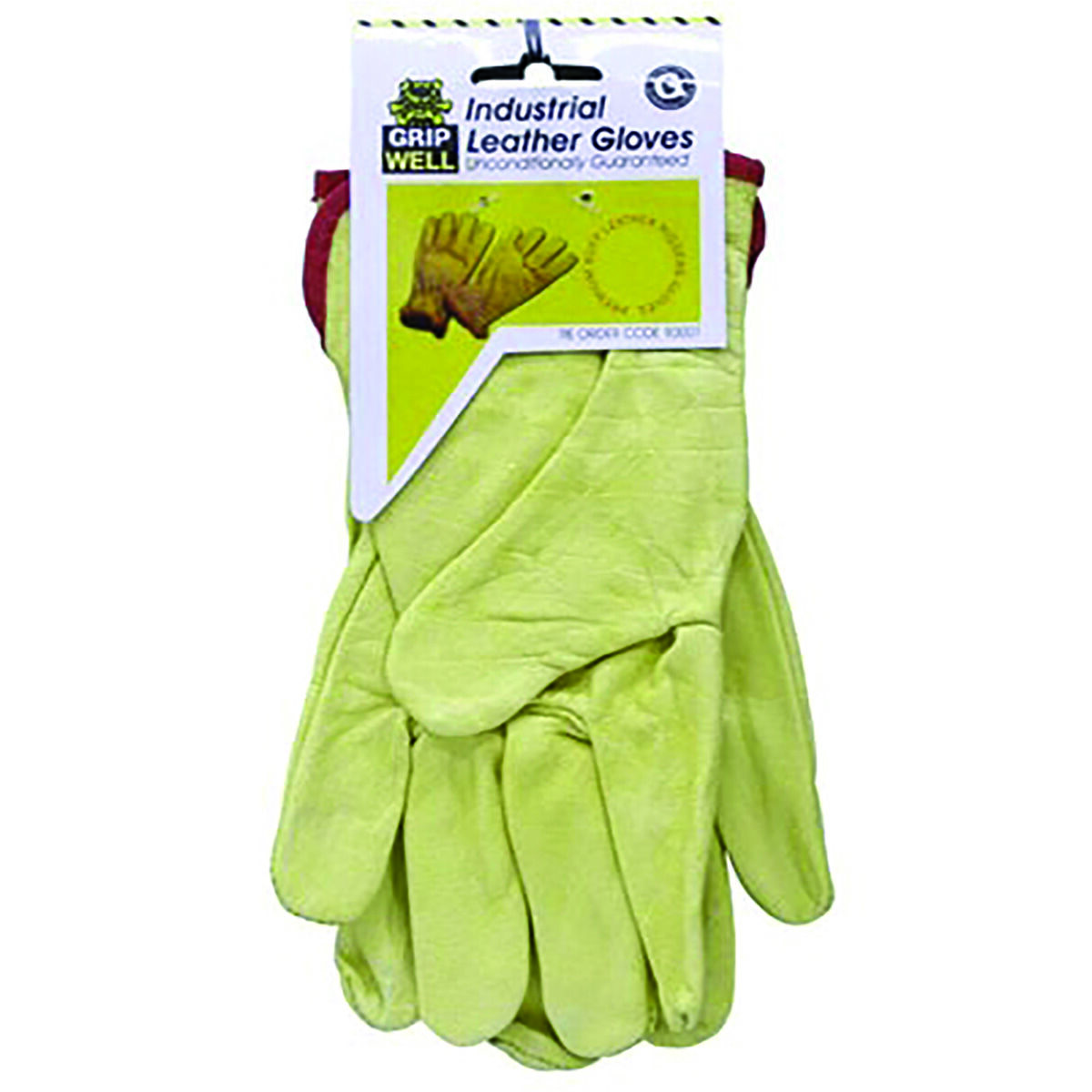 Gripwell Work Gloves - Leather, Industrial, , scaau_hi-res