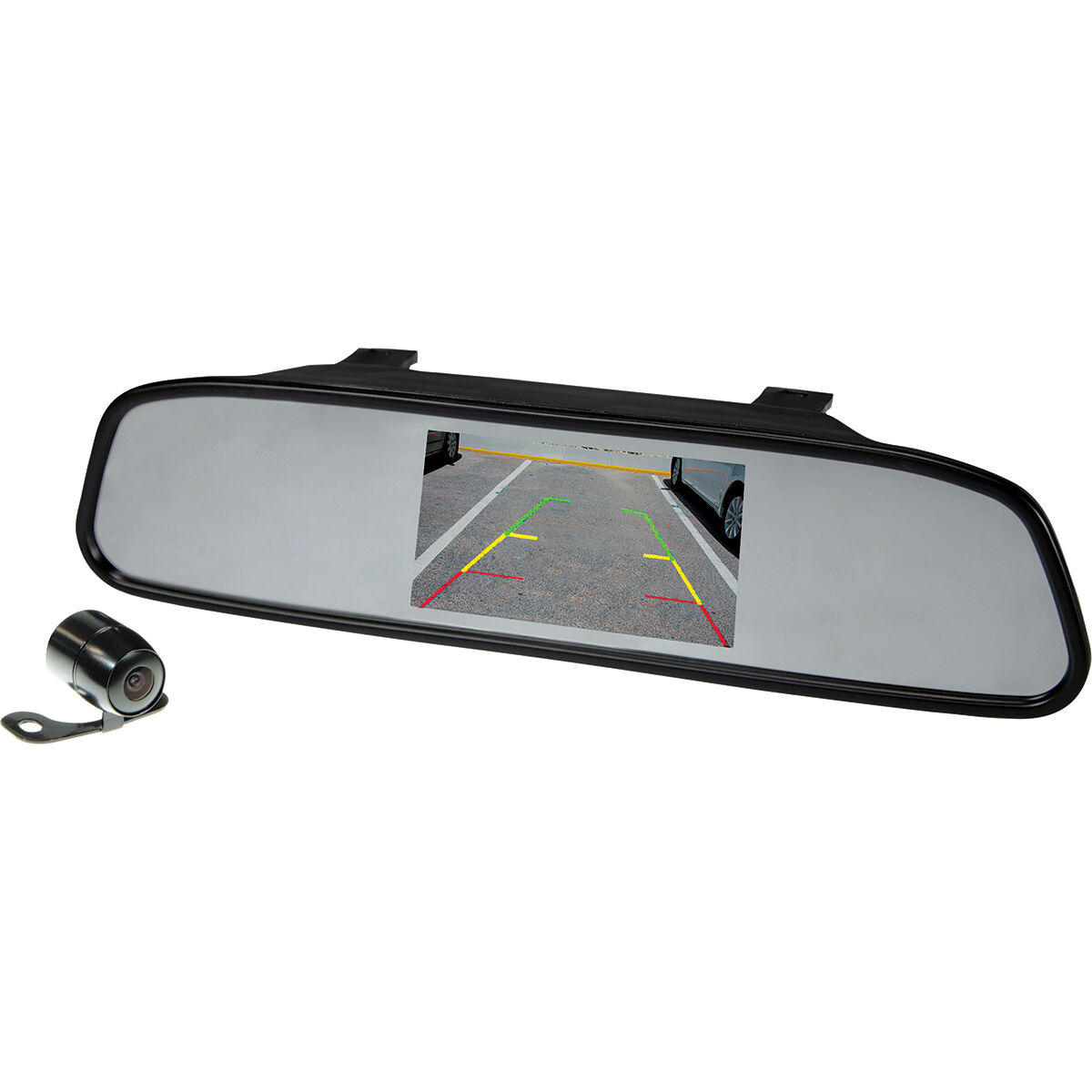 SCA SCA43M 4.3" Mirror Mounted Wired Reversing Camera, , scaau_hi-res