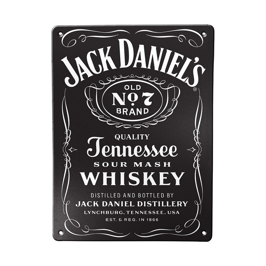 Jack Daniels Vintage Tin Sign, , scaau_hi-res