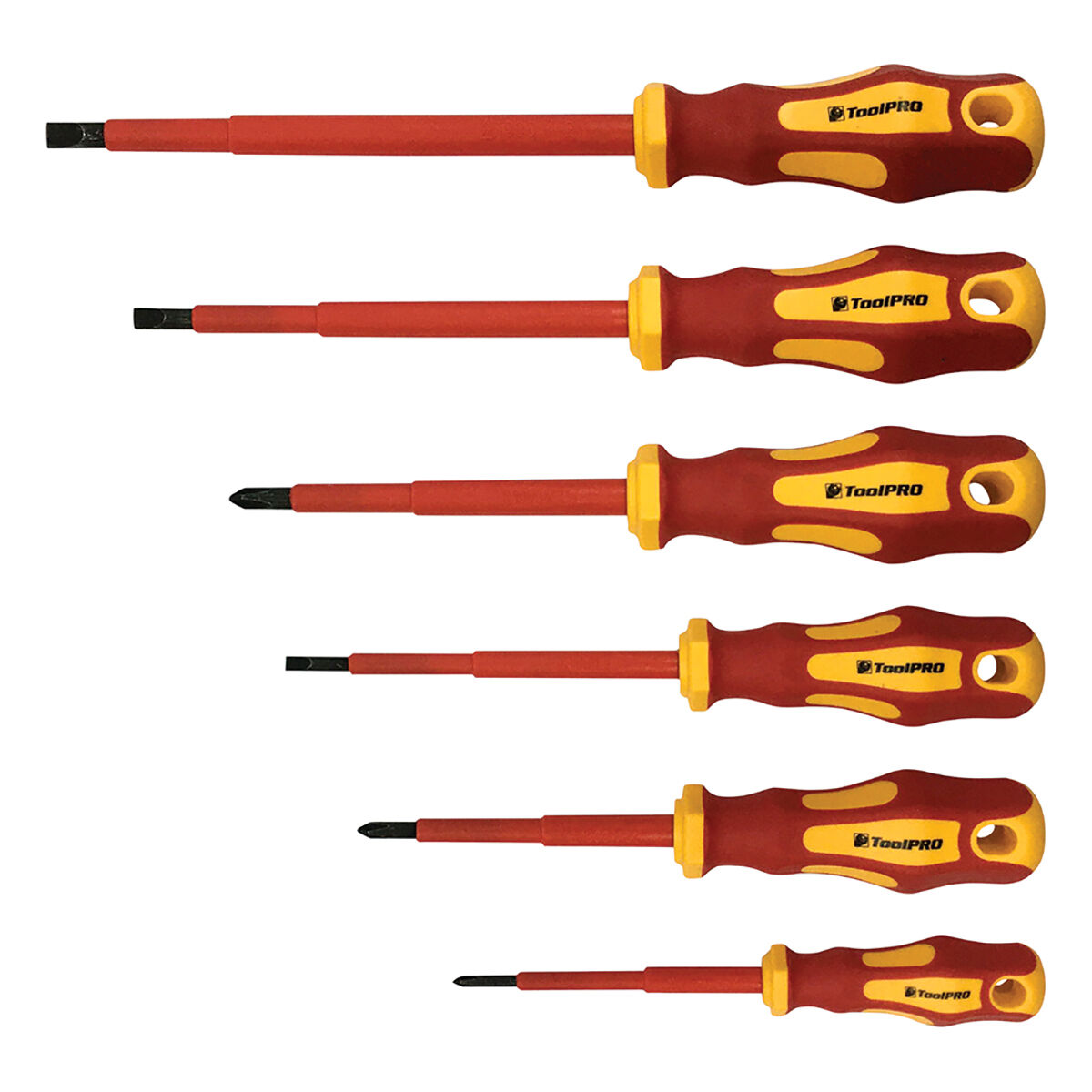 ToolPRO VDE Screwdriver Set - 6 Piece, , scaau_hi-res
