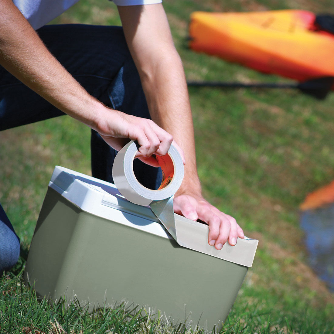 Gorilla Tape White 48mm X 27m, , scaau_hi-res