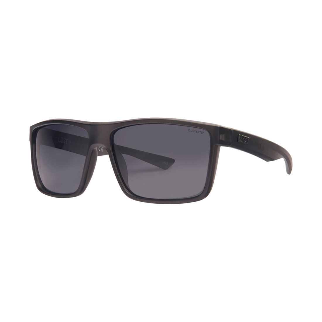 LOST Sunglasses Explorer Polarised Matt Xtal Black, , scaau_hi-res