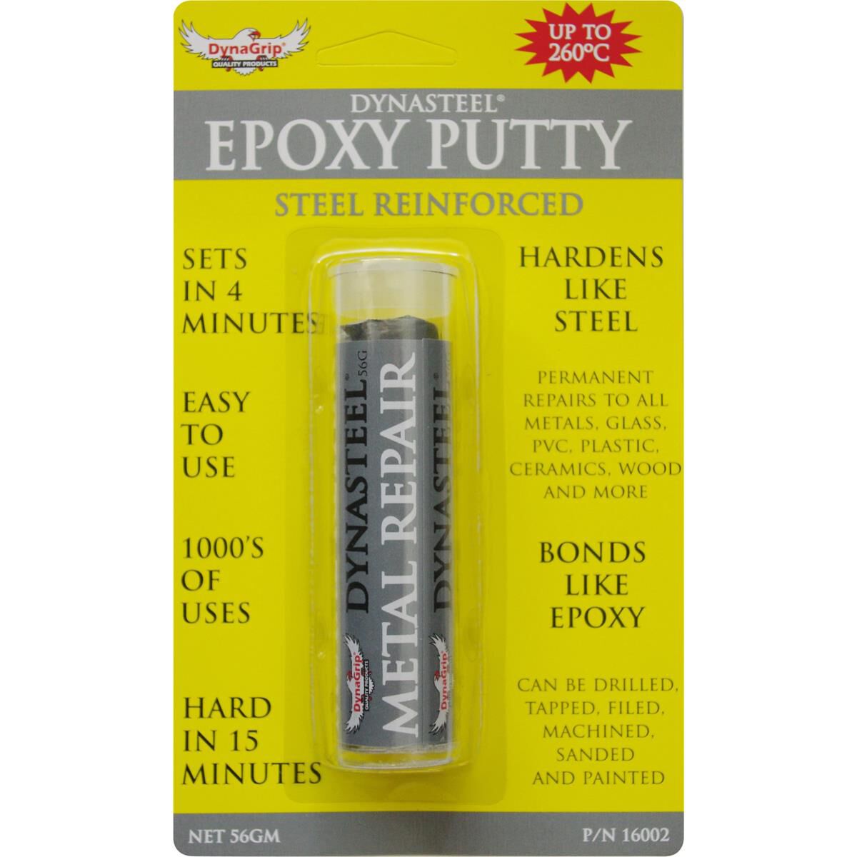 DynaGrip Dynasteel Epoxy Putty - 56g, , scaau_hi-res