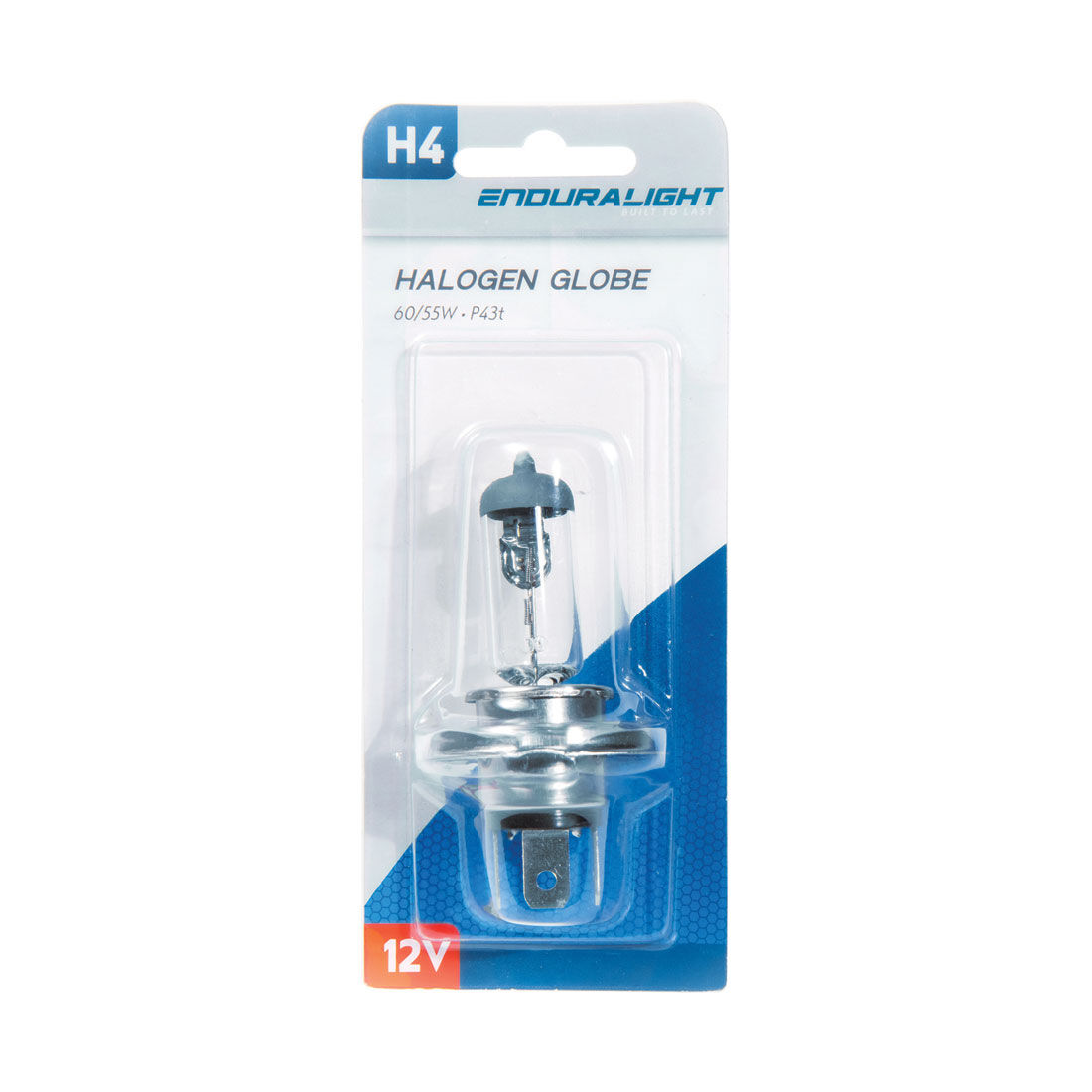 Enduralight Headlight Globe - H4, 12V 60/55W, ENDH1001, , scaau_hi-res