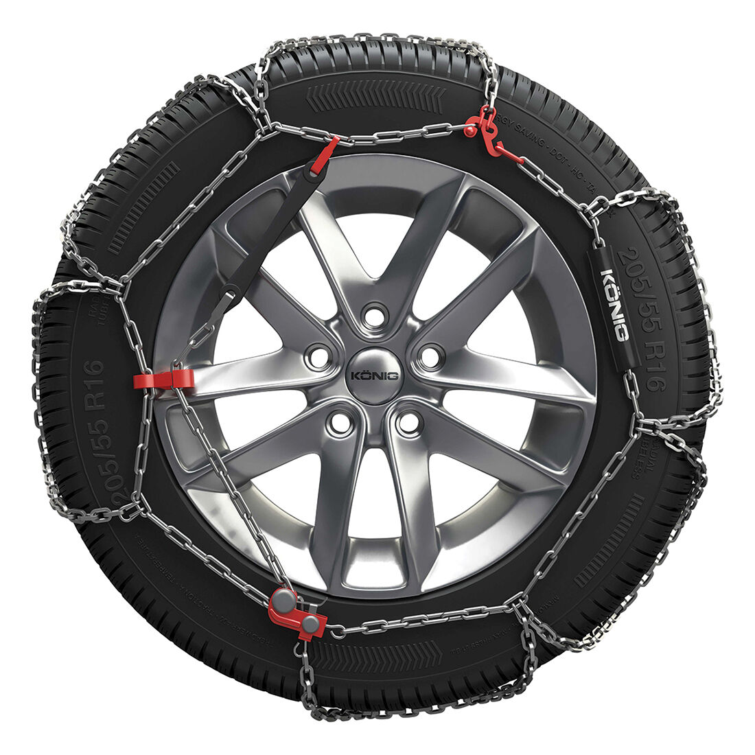 Konig Snow Chains CB12 - 095, , scaau_hi-res