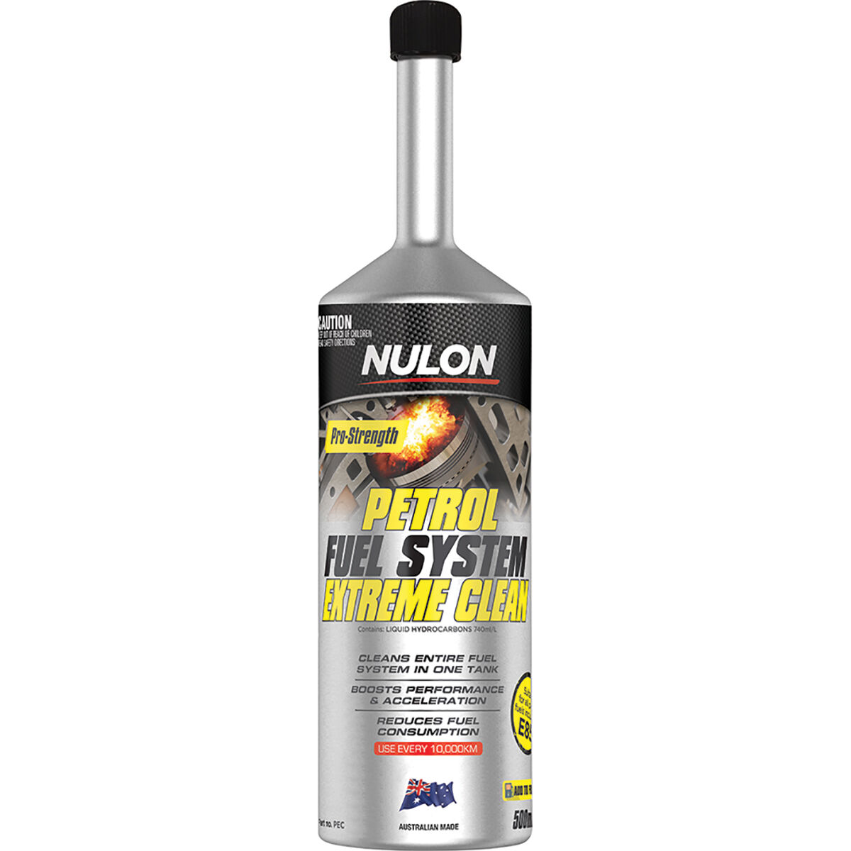 Nulon Pro Strength Petrol System Extreme Clean - 500ml, , scaau_hi-res