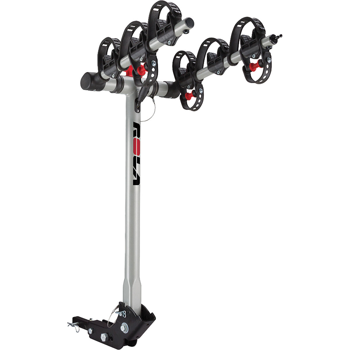 Rola Folding Bike Carrier 3 Bike Hitch Mount, , scaau_hi-res