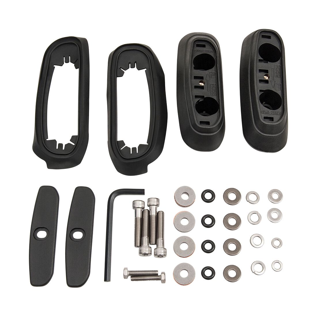 Rhino-Rack Base Kit to suit 200 Series LC 11/07 2EA  Rear - RCP17R-BK, , scaau_hi-res