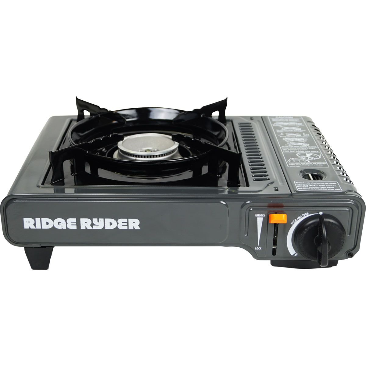 Ridge Ryder Butane Stove Single Burner, , scaau_hi-res