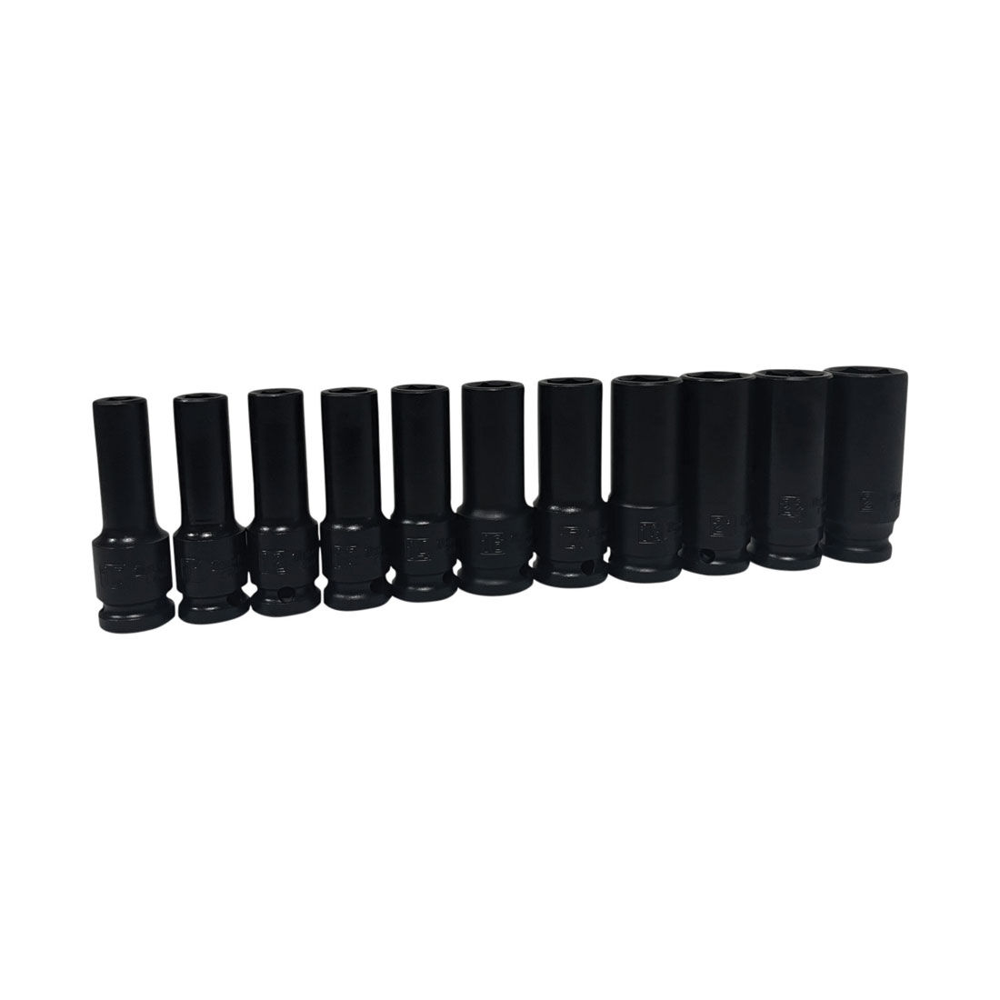 ToolPRO Deep Impact Socket Set 1/2" Drive Metric 11 Piece, , scaau_hi-res