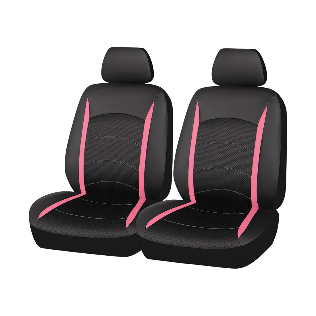 SCA Seat Cover Leather Look and Mesh Size 30A Pink, , scaau_hi-res