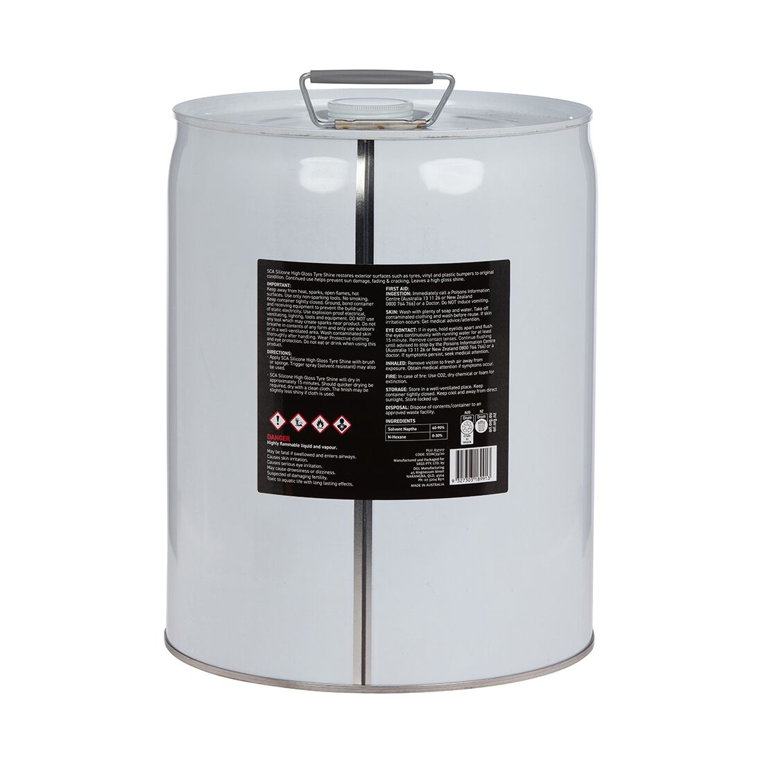 SCA Silicone Tyre Shine 20 Litre, , scaau_hi-res