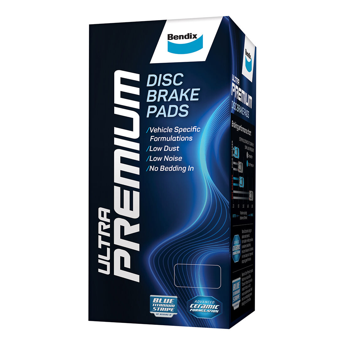 Bendix Ultra Premium Disc Brake Pads - DB1803UP, , scaau_hi-res