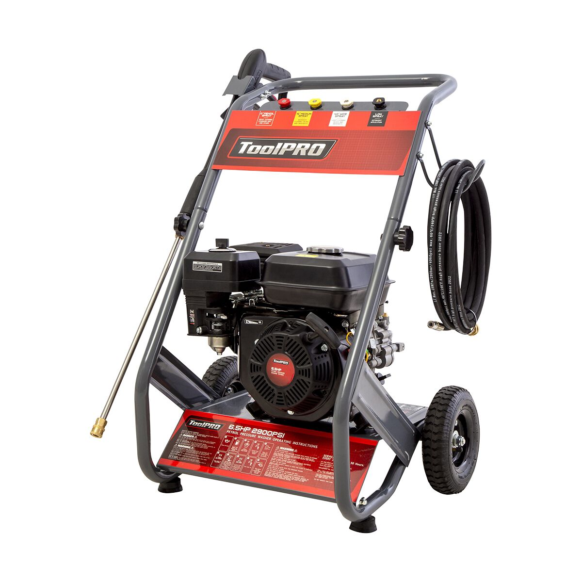 ToolPRO Petrol Pressure Washer 6.5HP 2900 PSI, , scaau_hi-res