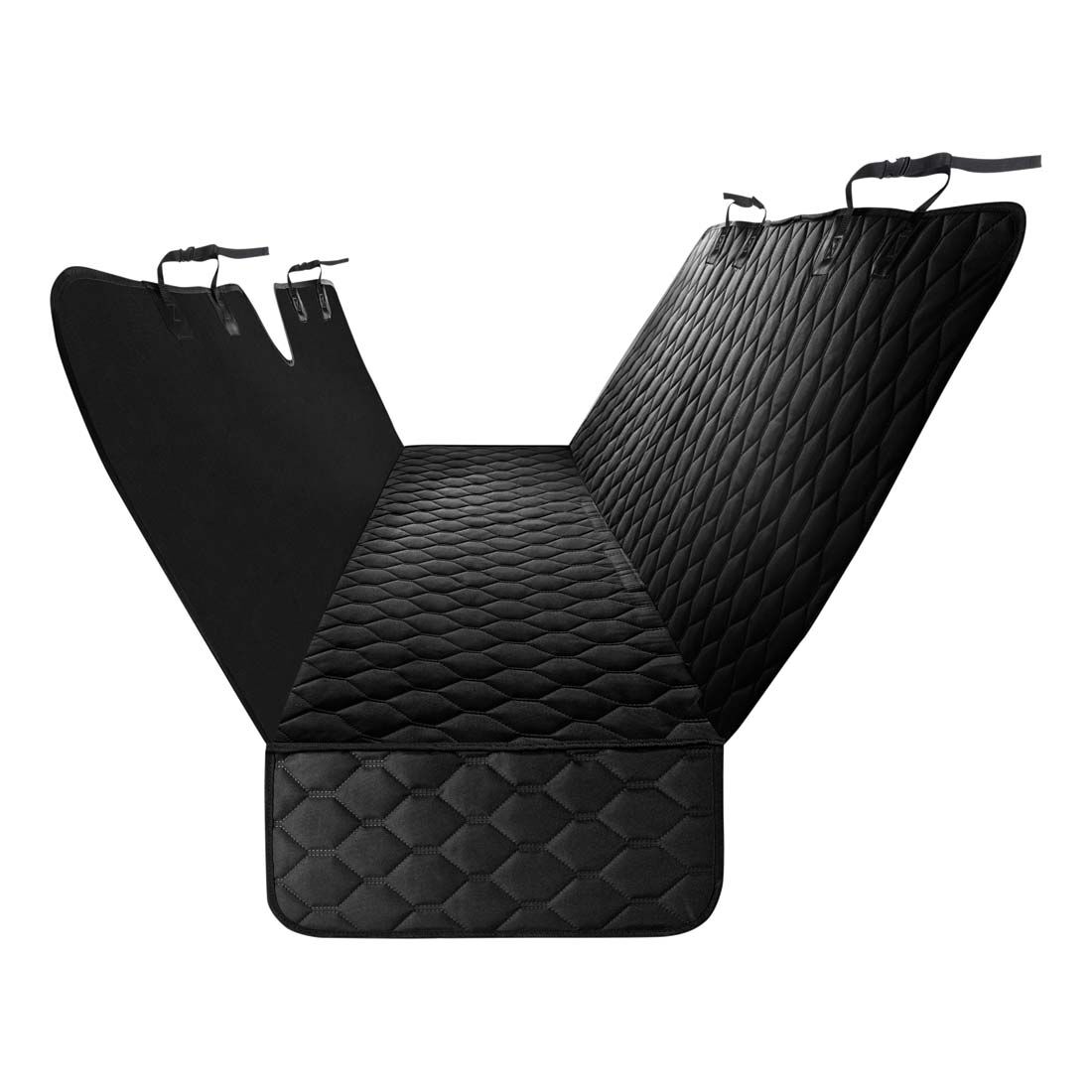 Cabin Crew Pets Repreve Hammock Seat Protector Black, , scaau_hi-res