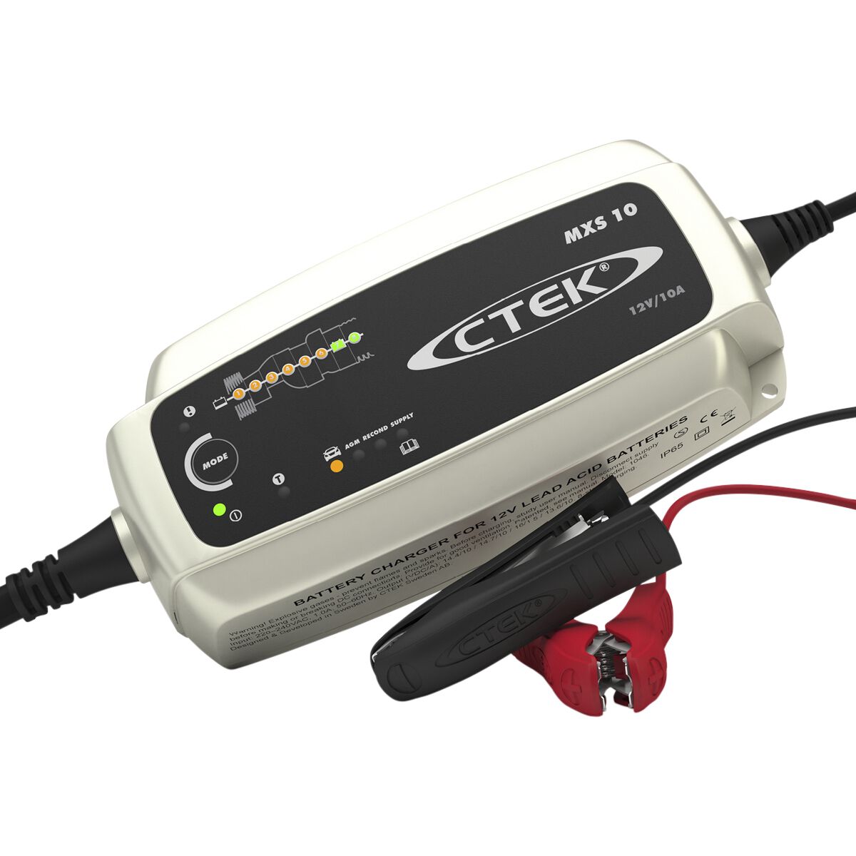 CTEK Battery Charger 12V 10 Amp 8 Stage - MXS10, , scaau_hi-res