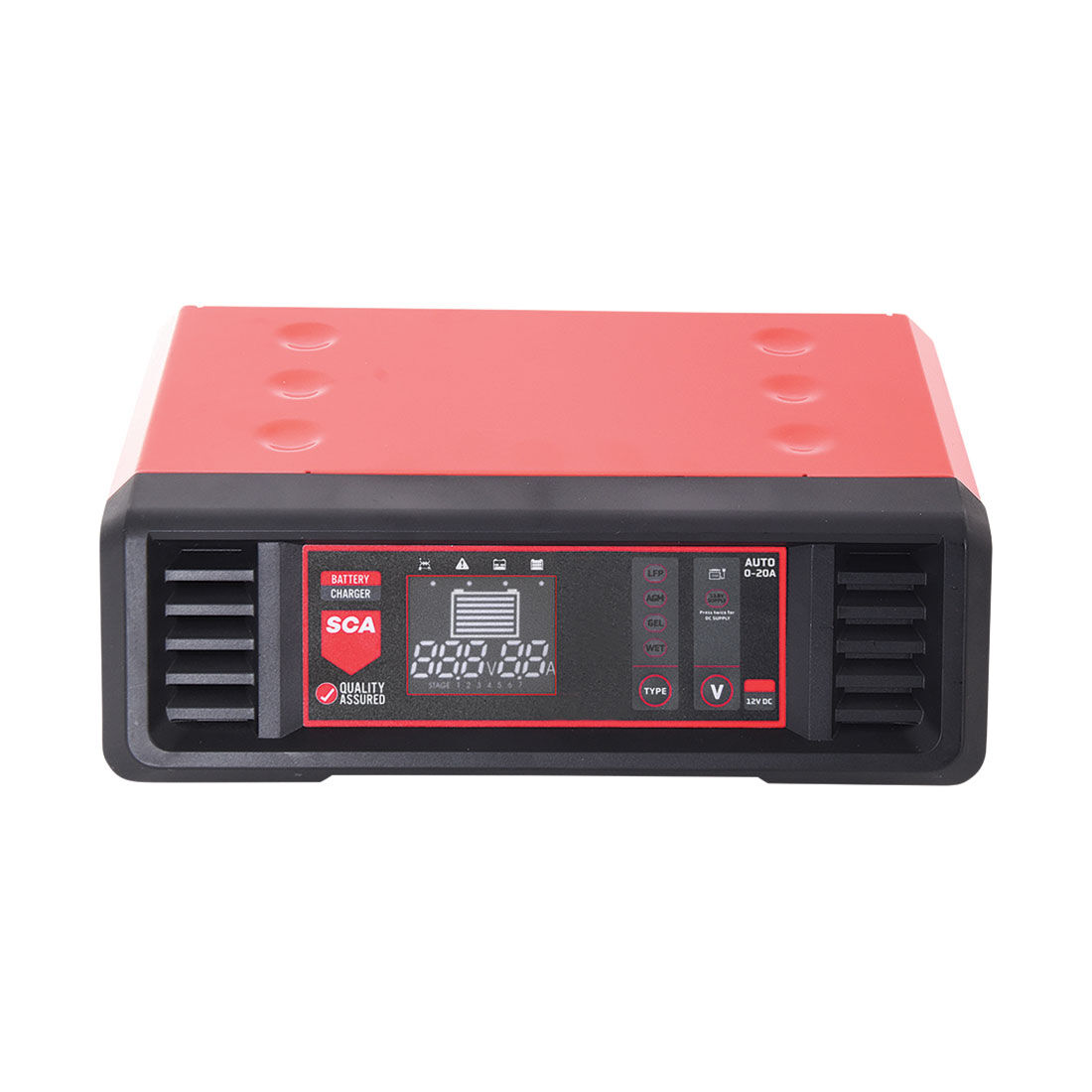 SCA 7 Stage Battery Charger 12V 20 Amp, , scaau_hi-res