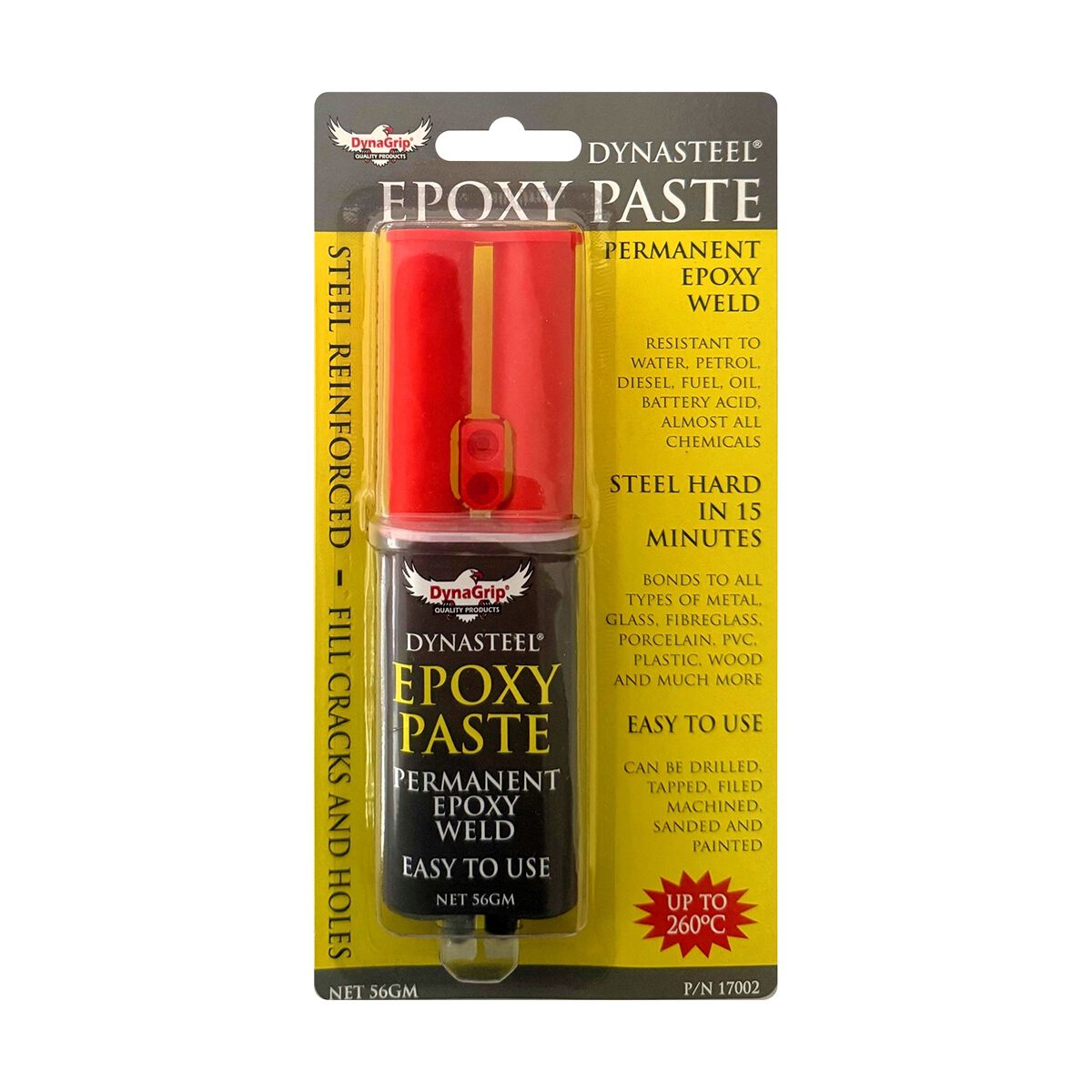 DynaGrip Dynasteel Epoxy Paste - 56g, , scaau_hi-res