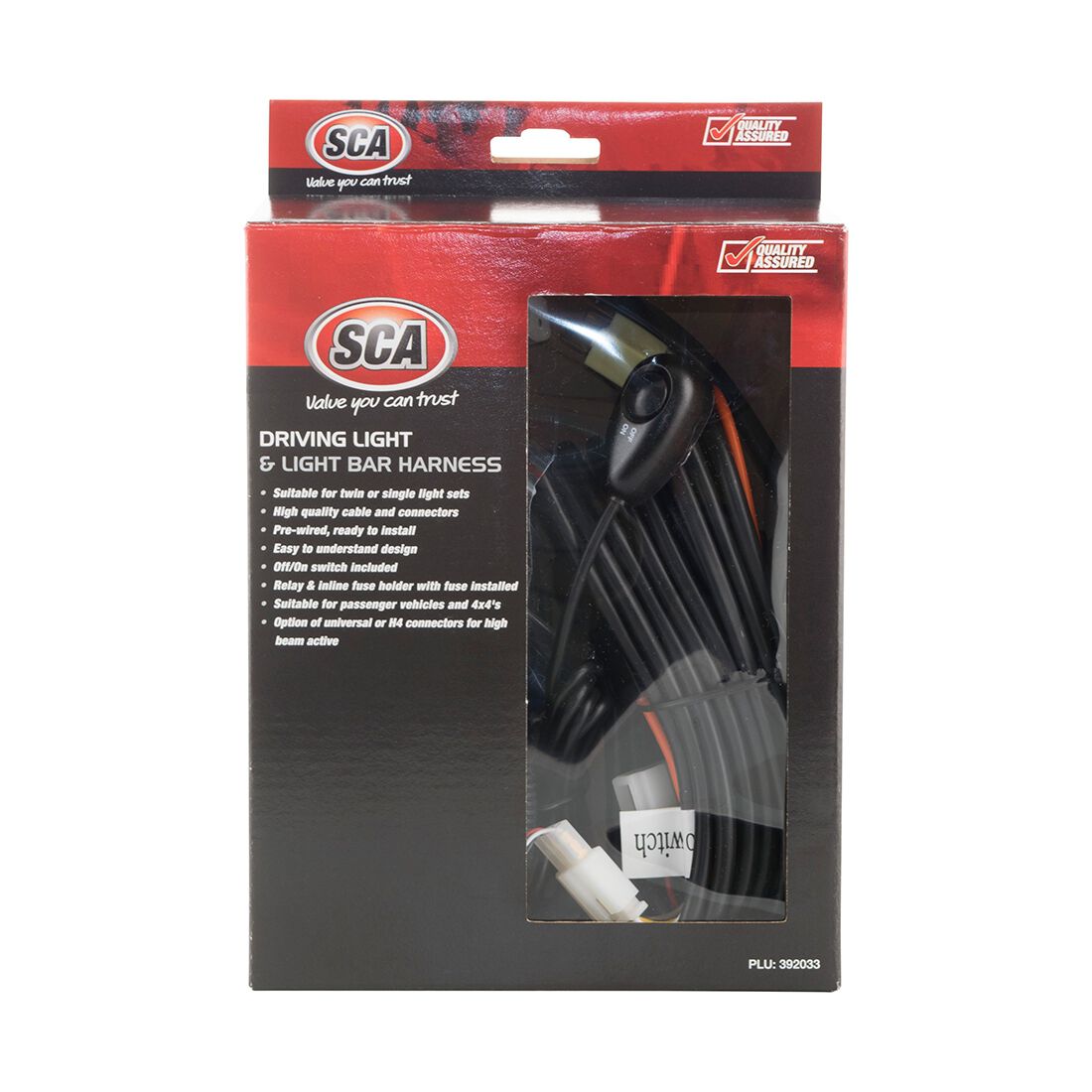 Enduralight Driving Light Wiring Harness, , scaau_hi-res