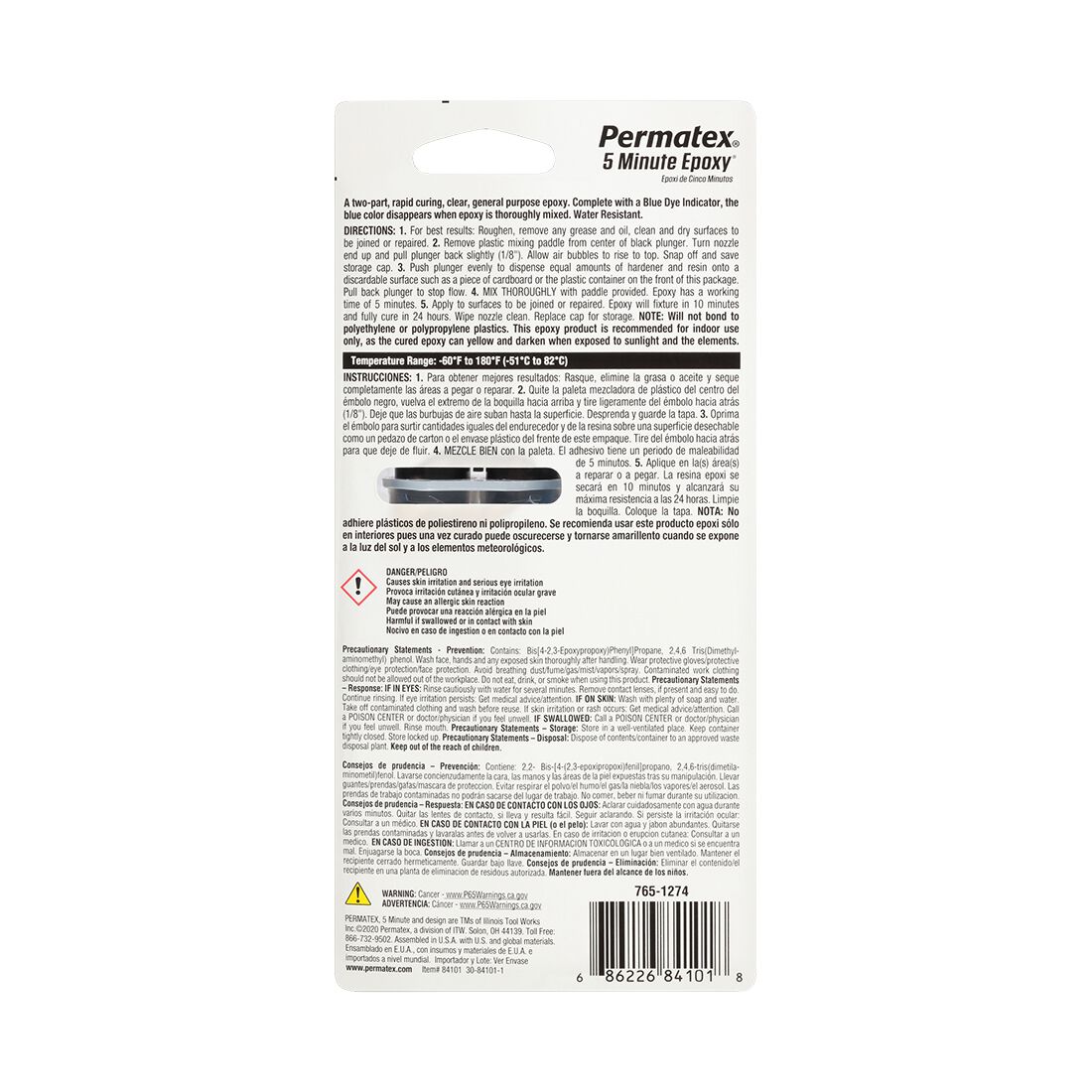 Permatex Permapoxy General Purpose 5 Minute Epoxy 25ml, , scaau_hi-res