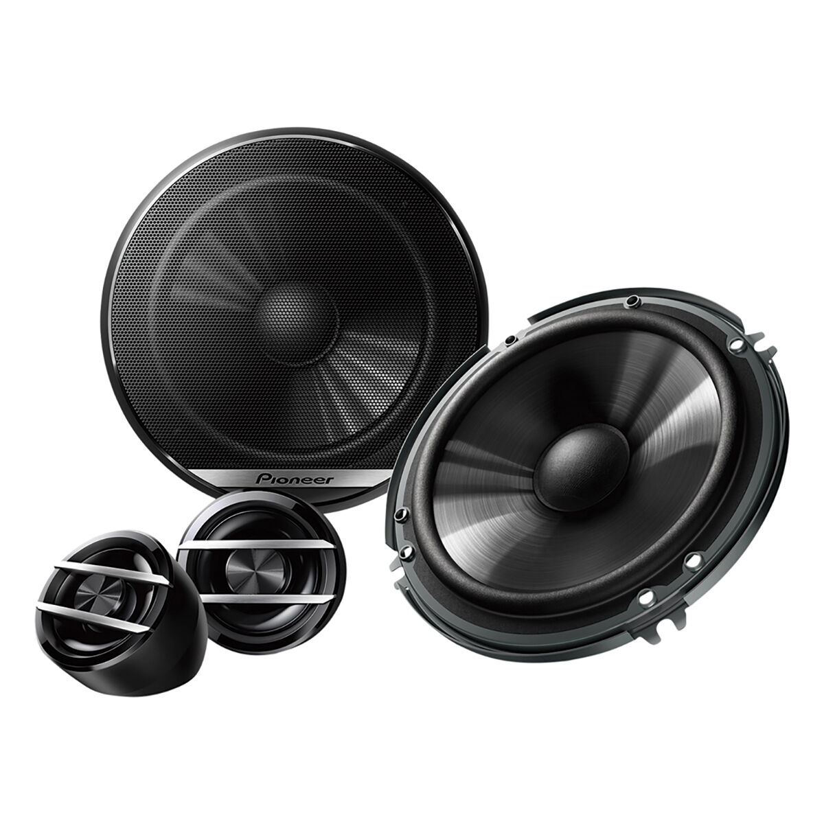 Pioneer 6 Inch Component Speaker Set TS-G160C-2, , scaau_hi-res