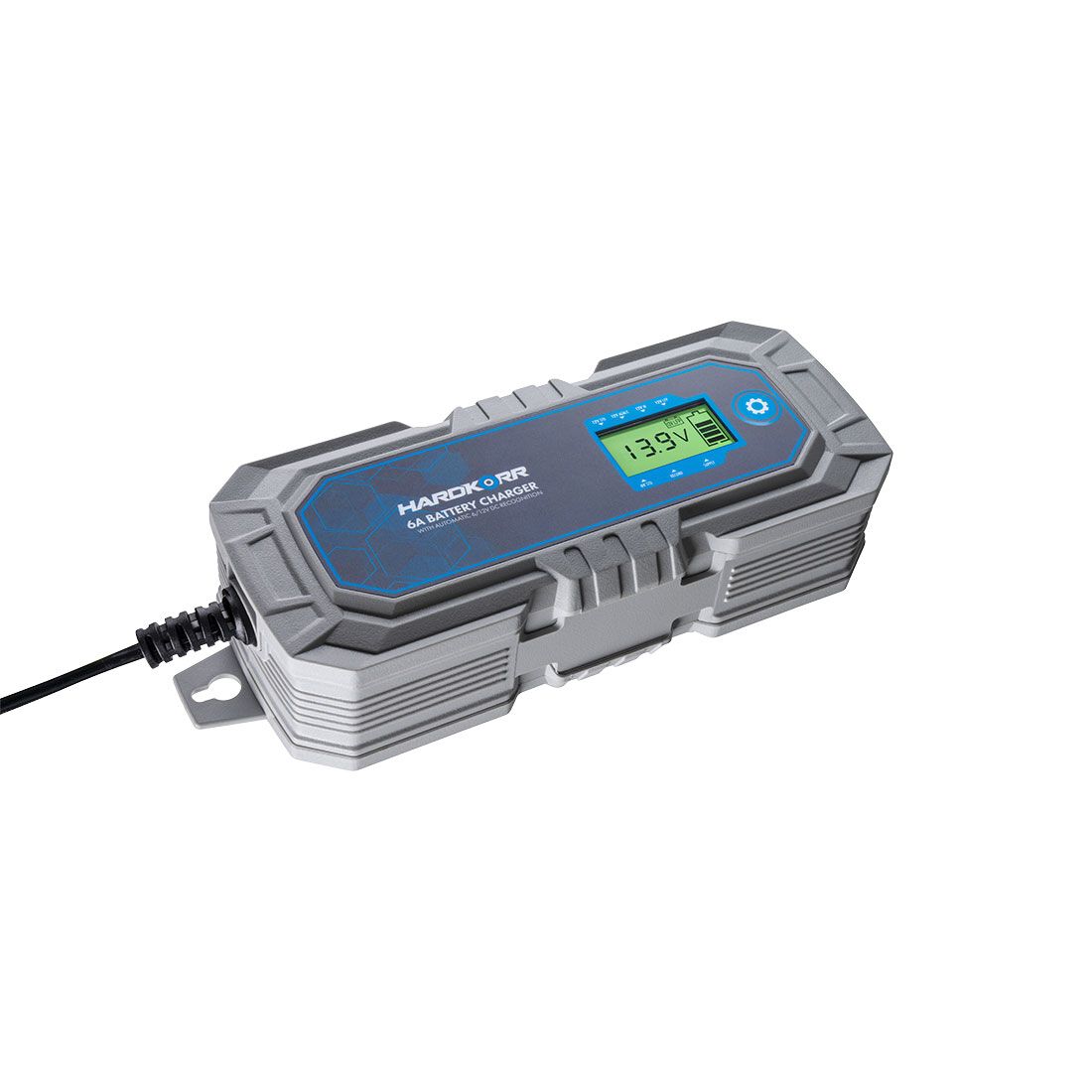 Hardkorr 6/12V 6A AC 9 Stage Battery Charger, , scaau_hi-res