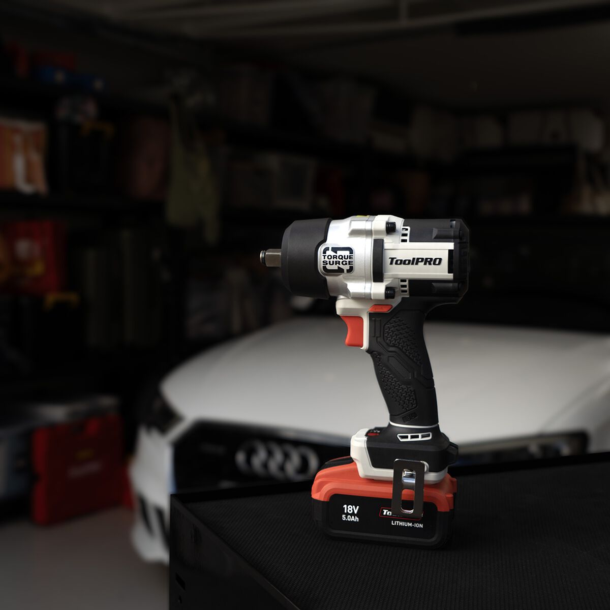 ToolPRO 18V Brushless 1/2" 700Nm Impact Wrench Kit 5.0Ah, , scaau_hi-res