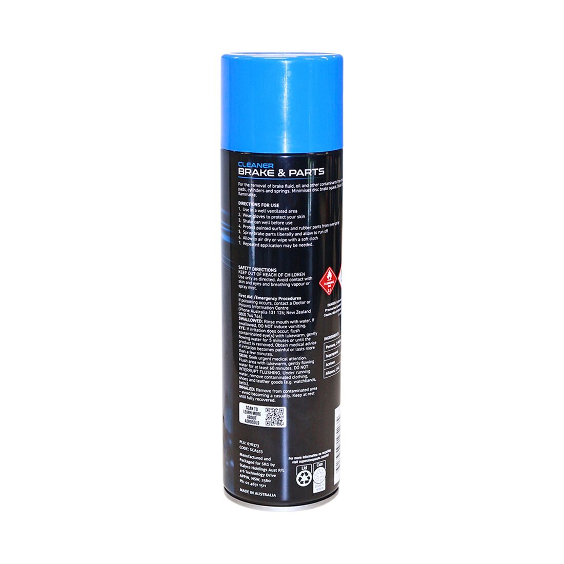 SCA Brake &amp; Parts Cleaner 400g, , scaau_hi-res