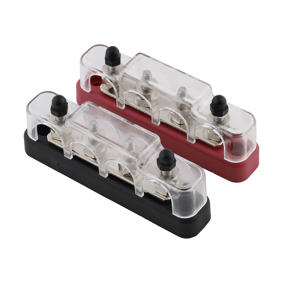 SCA Busbar 4 Stud, 100 Amp, Black & Red Pair, , scaau_hi-res
